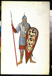 Un guerrier russe au 12e siècle