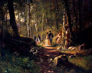 Promenade en forêt, 1869