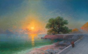 Promenade au coucher du soleil, 1869