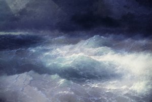 Parmi les vagues - Ivan Konstantinovich Alvazosky