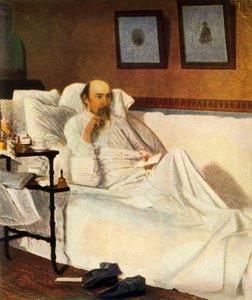 Portrait de Nekrasov, 1877, 1965