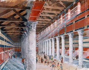 Basilique des bains, cité romaine de Wroxeter, 1er-3ème siècle, 1990-2010 - Ivan Lapper
