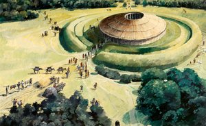 Henge rituel néolithique de Knowlton