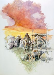 Tumulus de Stoney Littleton, vers 3500 av. J.-C., vers 1990-2010