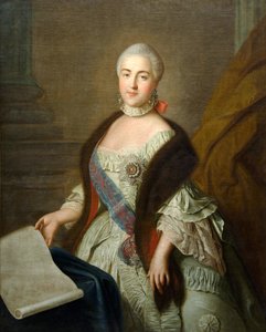 Catherine II en tant que Grande-Duchesse Ekaterina Alekseyevna