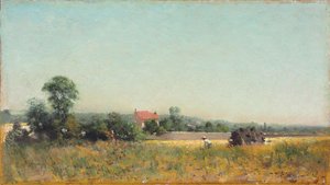 Dans les champs, France