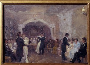 Le bal des marchands - Ivan Semyonovich Kulikov