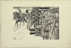 Rue de Moscou au 16ème siècle, 1938