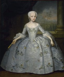 Portrait de Sarah Eleanore von Fermor, vers 1750 - Ivan Yakovlevich Vishnyakov