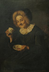 Slovène :  Kofetarica Buveur de café - Ivana Kobilca