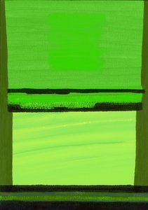 Série des jardins de Kensington : Vert sur vert