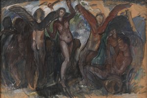 Composition de figures avec Bacchantes