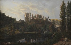 La ruine du château à Tharandt