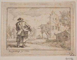 Un colporteur - J.E. Keyserlingk