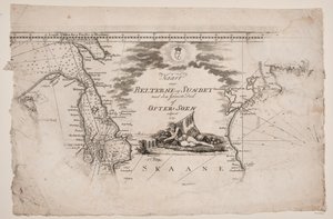 Carte des Détroits et du Sund