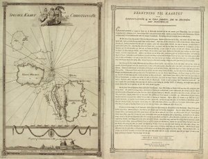 Carte de Christiansø avec texte