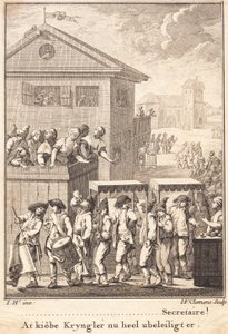 Peder Paars et ses compagnons escortés hors de la ville avec honneurs - J.F. Clemens