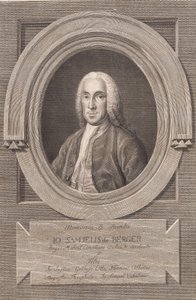 Portrait du médecin Johann Samuel von Berger - J.F. Clemens