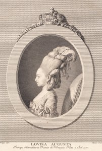 Princesse Louisa Augusta - J.F. Clemens