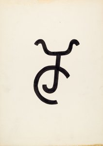 Marque de bétail, vers 1936