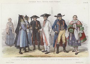 Race caucasienne, Teutons, Allemands du Nord