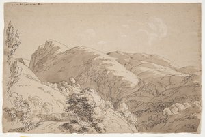 Montagnes près de Subiaco
