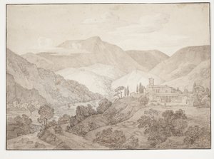 Couvent des Capucins à Spoleto - J.L. Lund