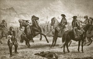 Guillaume III au siège de Namur, gravé par Butterworth et Heath