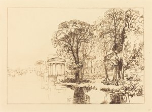 Isleworth, publié en 1819 - Joseph Mallord William Turner