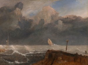 Port Ruysdael, entre 1826 et 1827 - Joseph Mallord William Turner