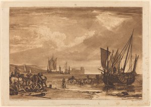 Scène sur la côte française, publié en 1807