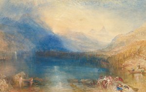 Le lac de Zoug, 1843