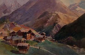 Zermatt depuis Platten