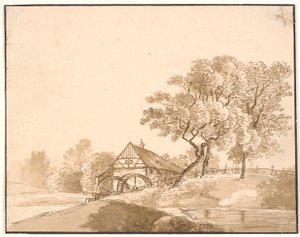 Un moulin à Lausanne