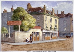 Old Goat and Compasses Inn, Marylebone Road, Londres, 1868 - JT Wilson
