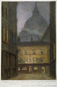 La Taverne du Cygne Noir à Carter Lane, Londres