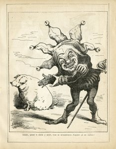 Illustration de J. Blass (1847-1892) dans Le Triboulet