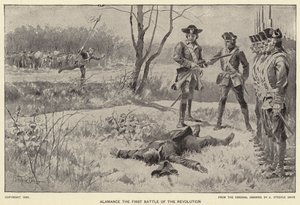 Alamance, la première bataille de la révolution - J. (after) Steeple Davis