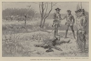 Alamance, la première bataille de la révolution - J. (after) Steeple Davis
