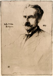 Portrait du Dr. Robert F. Weir - J. Alden Weir