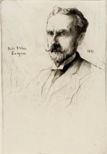 Portrait du Dr. Robert F. Weir - J. Alden Weir