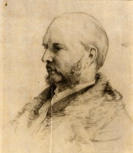 Portrait de Robert Hoe - J. Alden Weir