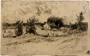La ferme - J. Alden Weir