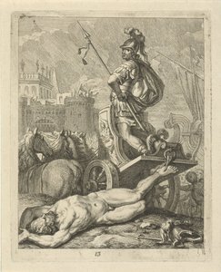 Achille avec le corps d