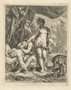 Achille pleure la mort de Patrocle