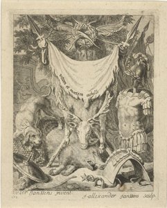 Page de titre pour une série de scènes de la vie d