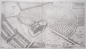 Château de Vallery avec jardins, parc et partie du vignoble, de 