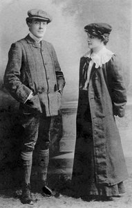 Mabel Hackney et Laurence Irving, 1907