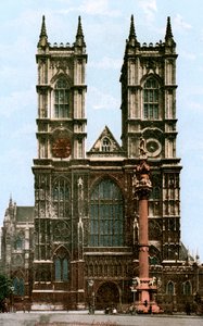 Abbaye de Westminster, Londres, début du 20ème siècle - J. Beagles and Co.