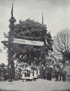 Foire du mât de Corby, une barrière de péage